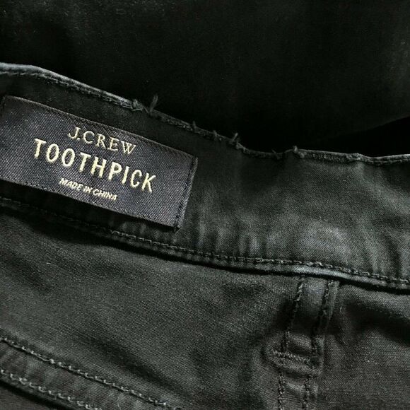 J.CREW Womens Toothpick Skinny Jeans Size 26 - Picture 8 of 10